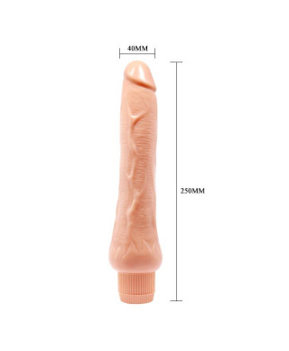 Wibrator realistyczny penis smukły członek 25cm