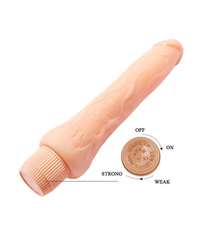 Wibrator realistyczny penis smukły członek 25cm