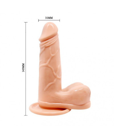 Realistyczny penis rotacyjne dildo z wibracjami