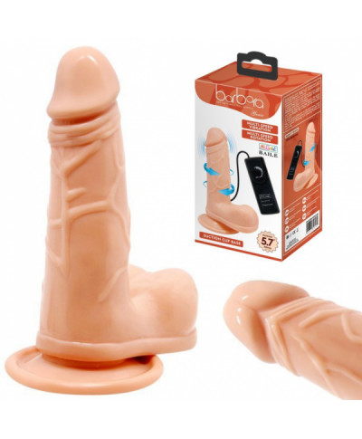 Realistyczny penis rotacyjne dildo z wibracjami