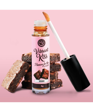 Błyszczyk do seksu oralnego całowania smak brownie