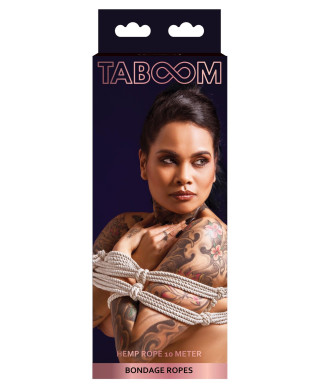 Lina BDSM Hemp Rope 10 Meter 7 mm