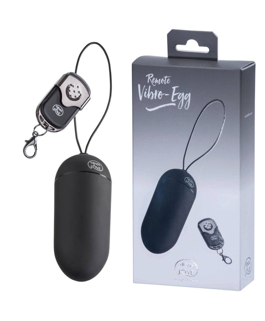 MINDS of LOVE Remote Vibro-Egg black