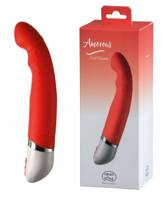 MINDS of LOVE Amorous Dual Vibrator red