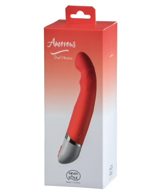 MINDS of LOVE Amorous Dual Vibrator red