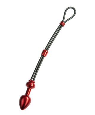 MALESATION Cock-Grip with Alu-Plug medium red