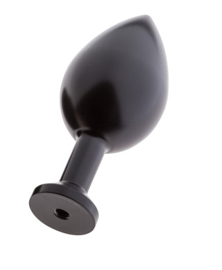 MALESATION Alu-Plug with suction cup large black