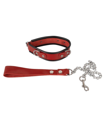 Leather Collar and Leash