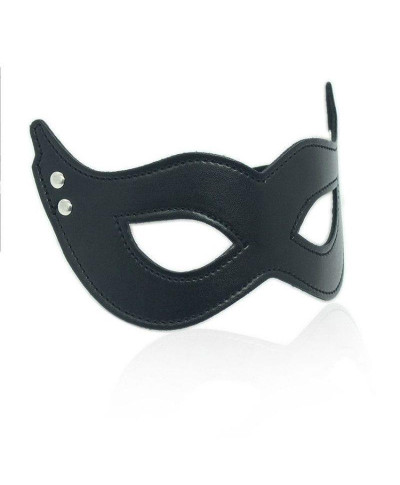 Maska skórzana BDSM Maschera mistery black