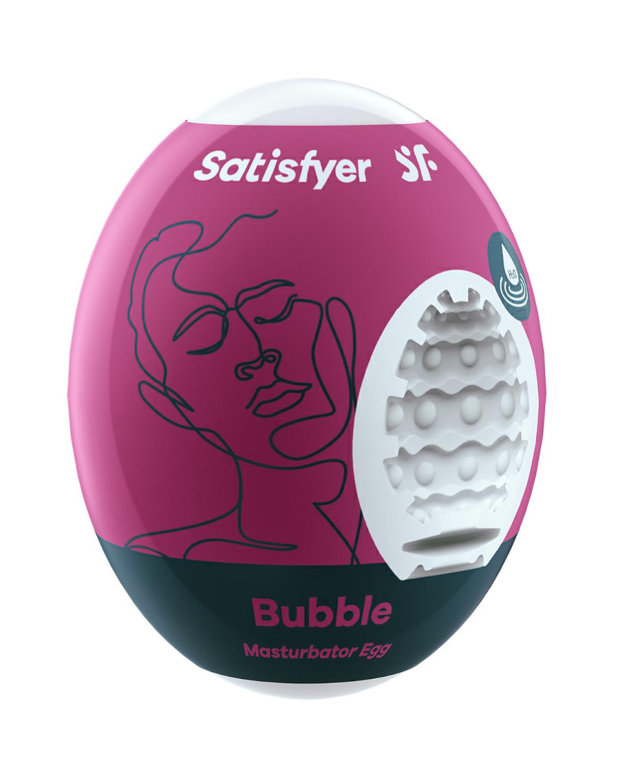 Masturbator żelowe jajeczko Satisfyer bubble sex