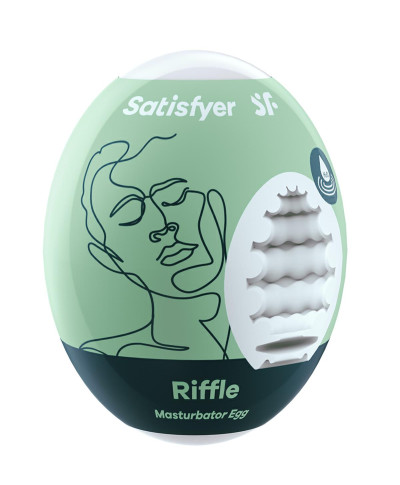 Masturbator żelowe jajeczko Satisfyer riffle sex