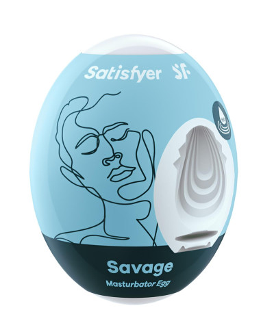 Masturbator żelowe jajeczko Satisfyer savage sex