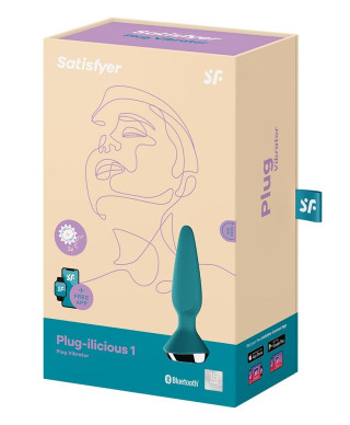 Korek analny wibrujący plug satisfyer plug-ilicius