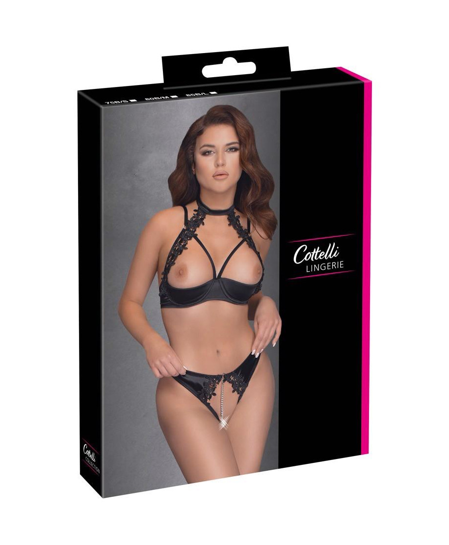 Shelf Bra Embroidery 85BL