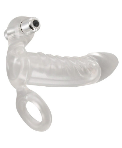 Crystal Clear Vibrating Sleeve