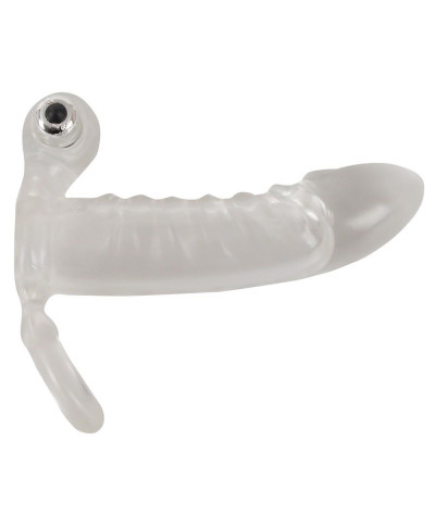 Crystal Clear Vibrating Sleeve