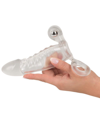 Crystal Clear Vibrating Sleeve