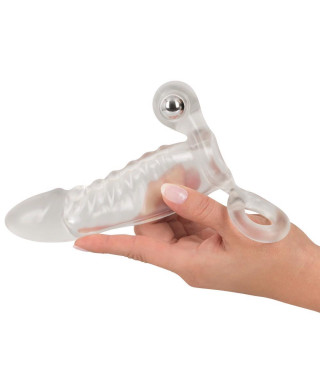 Crystal Clear Vibrating Sleeve