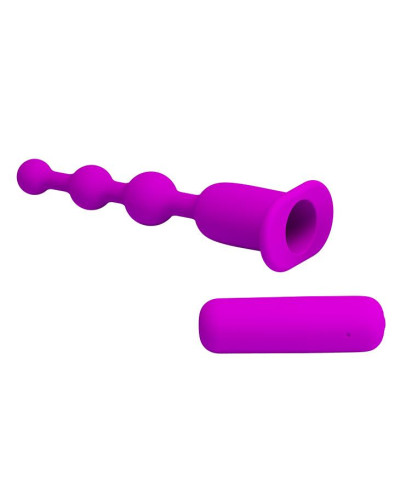 Wibrator analny kulkowy sex sonda 12 trybów 13cm
