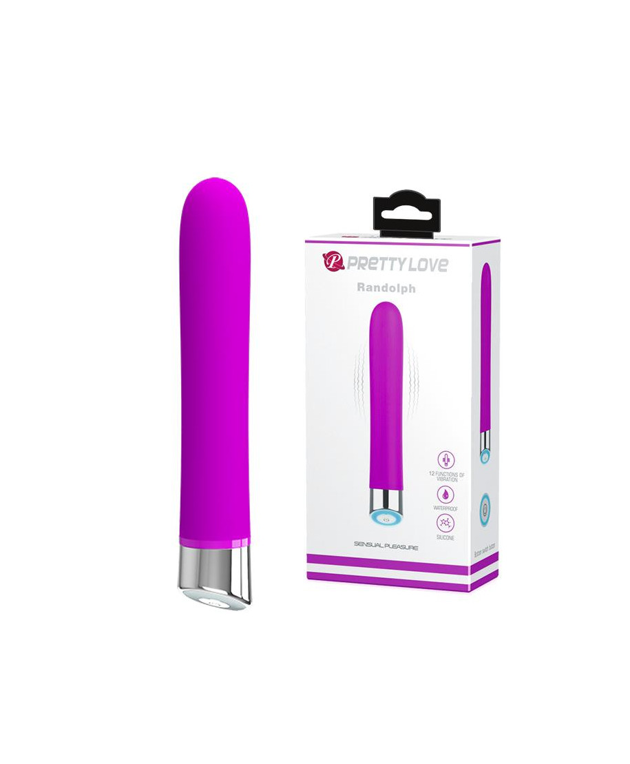 Klasyczny wibrator wąski uniwersalny 12 tryb 16cm