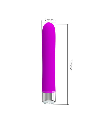 Klasyczny wibrator wąski uniwersalny 12 tryb 16cm