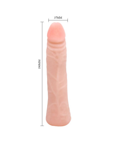 Dildo sztuczny członek wyginany realistyczny 19cm