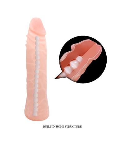 Dildo sztuczny członek wyginany realistyczny 19cm