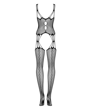 Bodystocking otwarty krok obsessive g321 xlxxl