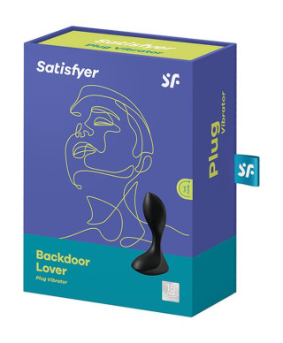 Korek analny wibrujący satisfyer backdoor lover