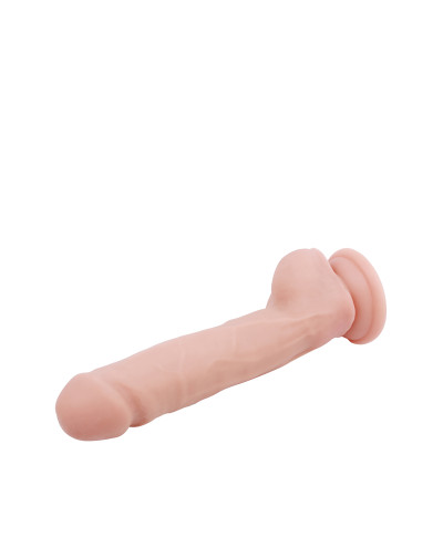 Dildo duże żylaste penis z mocną przyssawką 23 cm