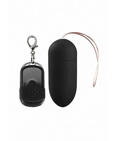 10 Speed Remote Vibrating Egg - Big - Black