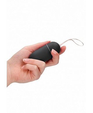 10 Speed Remote Vibrating Egg - Big - Black