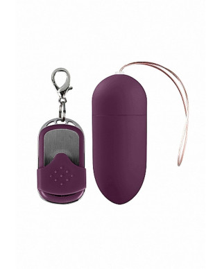 10 Speed Remote Vibrating Egg - Big - Purple