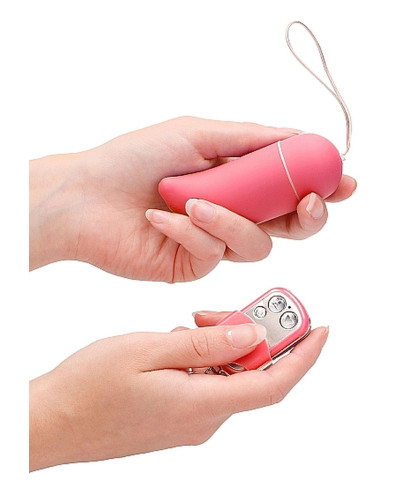 Wireless Vibrating G-Spot Egg - Big - Pink