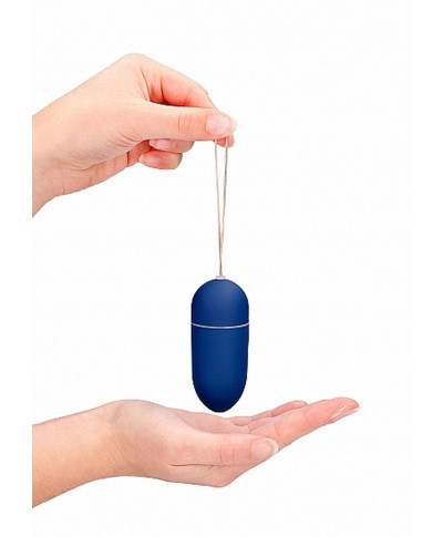 10 Speed Remote Vibrating Egg - Big - Blue