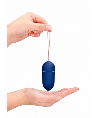 10 Speed Remote Vibrating Egg - Big - Blue