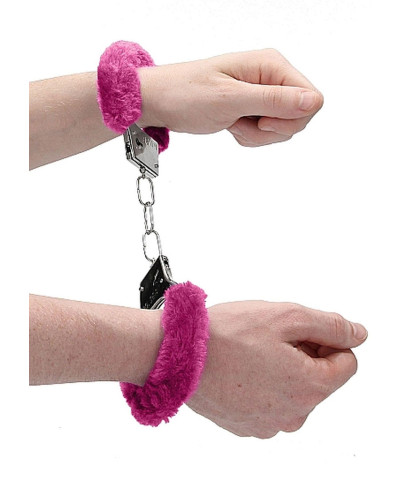 Beginners Handcuffs Furry - Pink