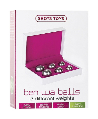 Ben Wa Balls Set - Silver