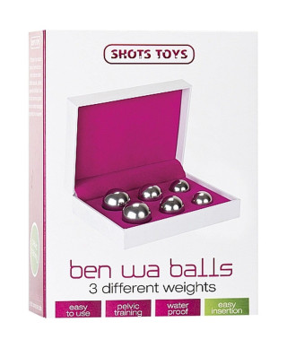 Ben Wa Balls Set - Silver