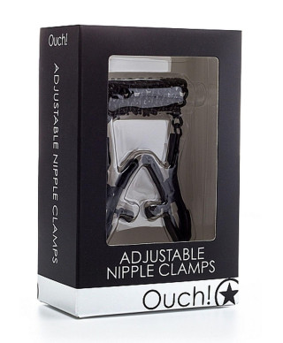 Adjustable Nipple Clamps - Black