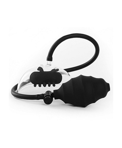 Vibrating Pussy Pump - Black