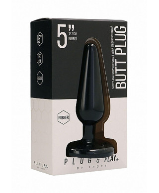 Butt Plug - Basic - 5 Inch - Black