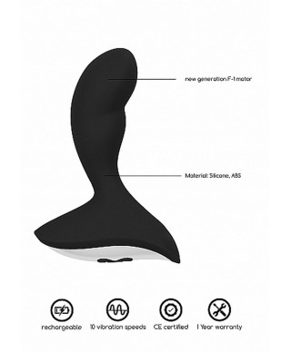 GERON Anal vibrator - Black