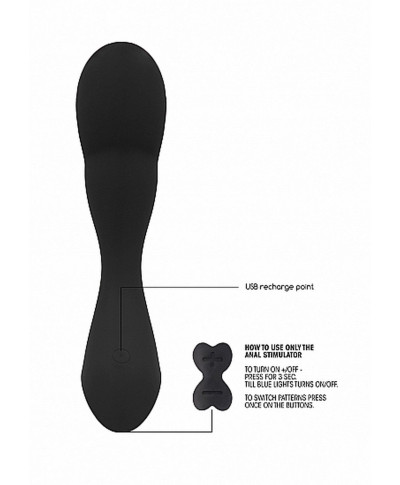 GERON Anal vibrator - Black