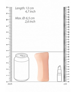 Self Lubrication Masturbator Anal - Flesh