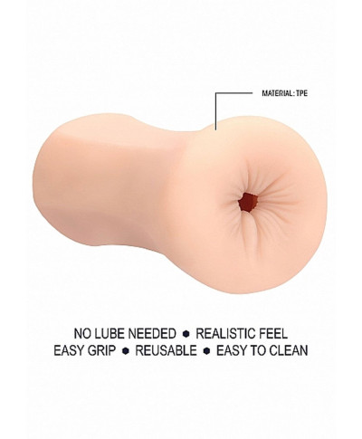 Self Lubrication Masturbator Anal - Flesh