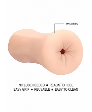 Self Lubrication Masturbator Anal - Flesh