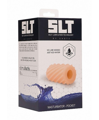 Self Lubrication Pocket Masturbator - Flesh