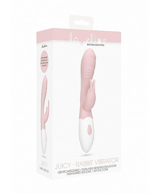 Rabbit Vibrator - Juicy - Pink