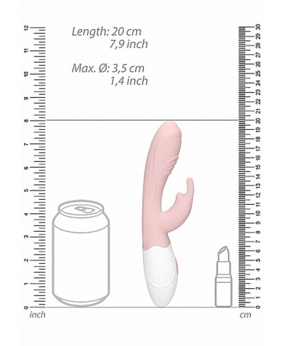 Rabbit Vibrator - Juicy - Pink